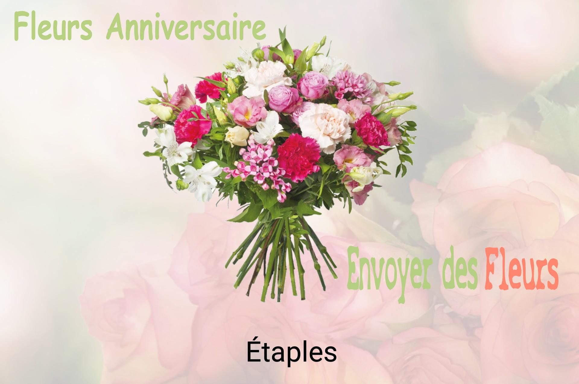 Bouquet de fleurs d’anniversaire livré à Étaples